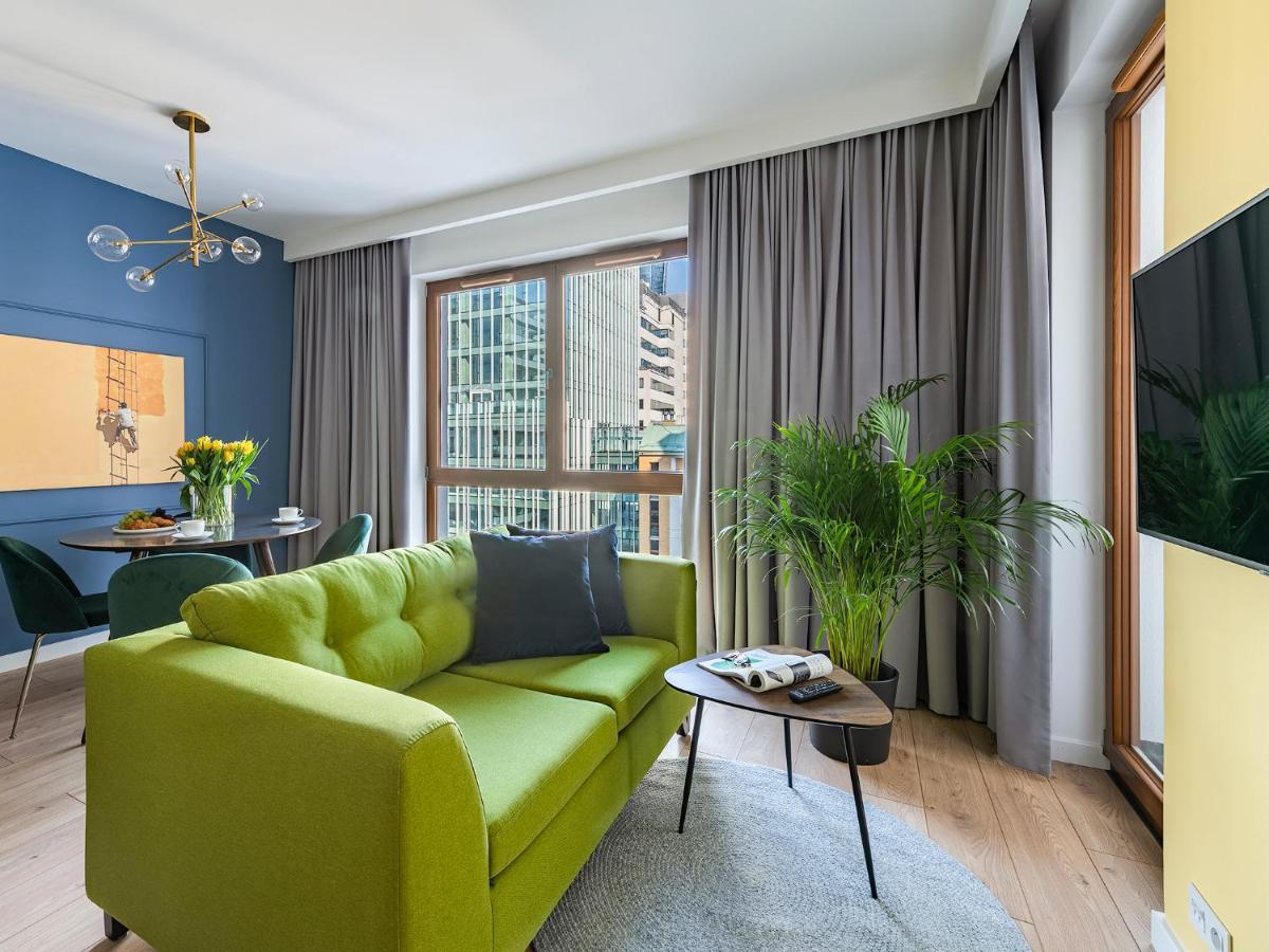 Yoursecondflat Grzybowska Metropoint วอร์ซอ ภายนอก รูปภาพ