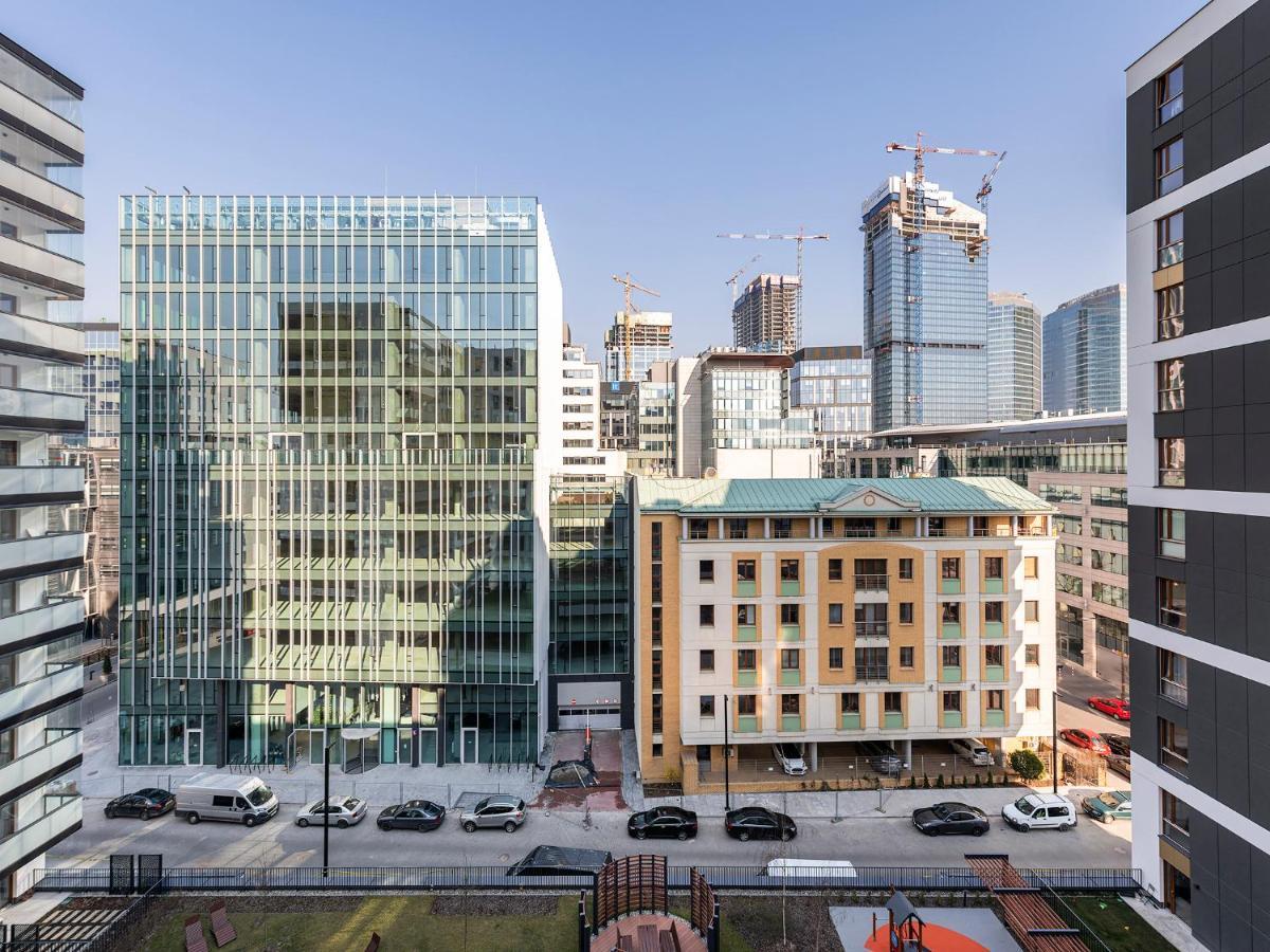 Yoursecondflat Grzybowska Metropoint วอร์ซอ ภายนอก รูปภาพ